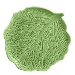 Sousplat Couve Verde Cristina Ø37cm Scalla - Cerâmica Scalla