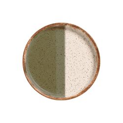 Conjunto 6 Pratos Pão Colors Verde Scalla - Cerâmica Scalla