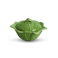 Sopeira Pequena Couve Verde Cristina Scalla - Cerâmica Scalla