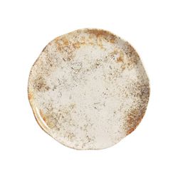 Conjunto 6 Pratos Raso Ø27cm Aspen Bege Scalla - Cerâmica Scalla