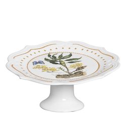 Porta Torta Com Pé Lauren - Valentina 2 Scalla - Cerâmica Scalla