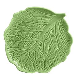 Sousplat Couve Verde Cristina Ø37cm Scalla - Cerâmica Scalla