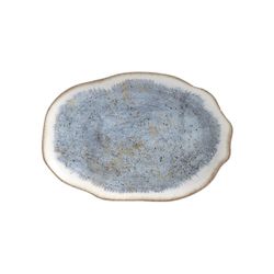 Travessa Orgânica Pequena Oreon Blue Scalla - Cerâmica Scalla