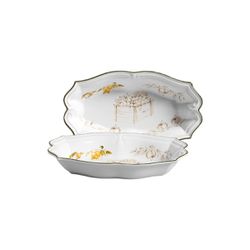 Travessa Pequena Branca Toscana Scalla - Cerâmica Scalla