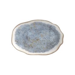 Travessa Orgânica Pequena Oreon Blue Scalla - Cerâmica Scalla