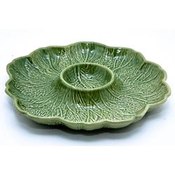 Petisqueira Couve Verde Cristina Scalla - Cerâmica Scalla