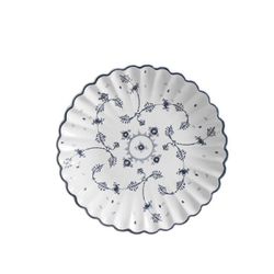 Conjunto 6 Pratos Sobremesa Ø20cm Hamptons 2 Scall... - Cerâmica Scalla