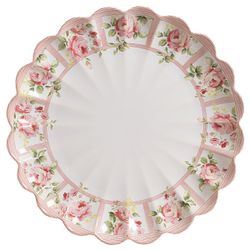 Sousplat Relevo Rosas Vó Dulce Cerâmica Scalla - Cerâmica Scalla