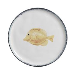 Conjunto 6 Prato Raso Ø27cm Liso Atlântica Scalla - Cerâmica Scalla