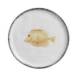 Conjunto 6 Prato Raso Ø27cm Liso Atlântica Scalla - Cerâmica Scalla