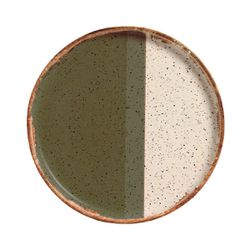 Conjunto 6 Pratos Raso 27cm Colors Verde Cerâmica ... - Cerâmica Scalla