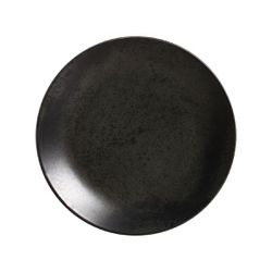 Conjunto 6 Pratos Raso 27cm Stone Black Cerâmica S... - Cerâmica Scalla