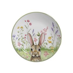 Conjunto 6 Pratos Sobremesa Ø20cm Páscoa Campo e F... - Cerâmica Scalla