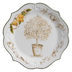 Sousplat Branco Toscana - Cerâmica Scalla