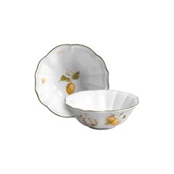 Conjunto 6 Bowls Cereal Branco Toscana - Cerâmica Scalla