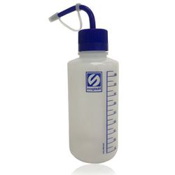 PISSETA PE GRADUADA 500ML TAMPA AZUL - 00032 - SCQ | Soluções Laboratoriais