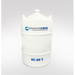 BOTIJÃO CRIOGÊNICO PARA TRANSPORTE 50L - 22324 - SCQ Soluções Laboratoriais | Tudo para seu laboratório!