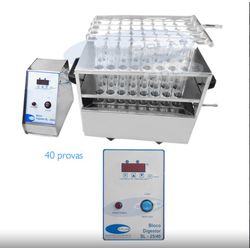 BLOCO DIGESTOR PARA 40 TUBOS MICRO 220V MOD SL-25/... - SCQ Soluções Laboratoriais | Tudo para seu laboratório!