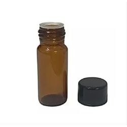 FRASCO TUBULAR ÂMBAR COM TAMPA E BATOQUE 5ML - 013... - SCQ Soluções Laboratoriais | Tudo para seu laboratório!
