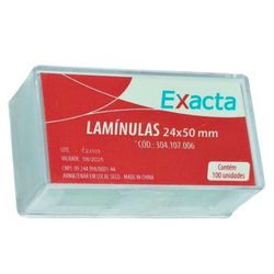 LAMINULA MICROS 18X18MM 100UN - V0060 - SCQ Soluções Laboratoriais | Tudo para seu laboratório!