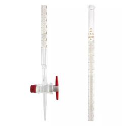 BURETA VIDRO BOROSSILICATO TORNEIRA PTFE - V0035 - SCQ Soluções Laboratoriais | Tudo para seu laboratório!