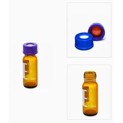 VIAL VIDRO 11,6X32MM 2ML N9 ÂMBAR COM TAMPA PRÉ-CO... - SCQ Soluções Laboratoriais | Tudo para seu laboratório!