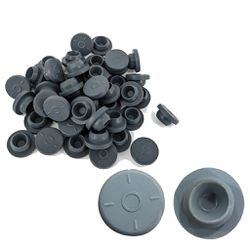 TAMPA DE BORRACHA P/ FRASCO PENICILINA 20MM - 0006 - SCQ Soluções Laboratoriais | Tudo para seu laboratório!