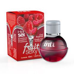 Gel Beijável Hot Sabor Framboesa - SEGREDO SEX SHOP