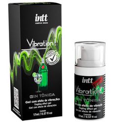 Gel Excitante Hot Vibration! Sabor Gin - SEGREDO SEX SHOP