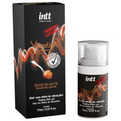 Gel Excitante Hot Vibration! Sabor Doce de Leite - SEGREDO SEX SHOP