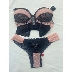 CROPPED SENSUAL COM BOJO CALCINHA SEXY COM DETALHE... - SEGREDO SEX SHOP