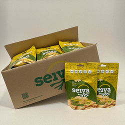 25 Snacks de Banana Prata (30 g cada) - BLSP-25 - Seiva Alimentos