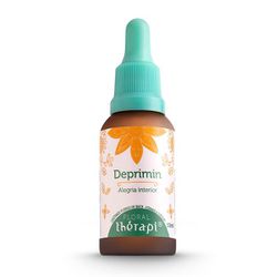 Floral de Bach - Floral Thérapi Deprimin 30ml - Seiva Manipulação | Produtos Naturais e Medicamentos