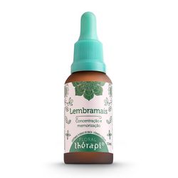 Floral de bach - Floral Thérapi Lembramais falta d... - Seiva Manipulação | Produtos Naturais e Medicamentos