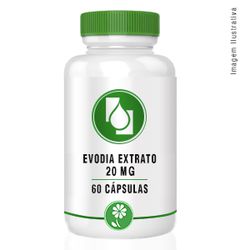 Evodia Extrato 20mg 60cápsulas - Seiva Manipulação | Produtos Naturais e Medicamentos