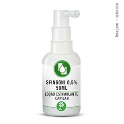 Sfingoni 0,5% 50ml Loção Estimulante Capilar - Seiva Manipulação | Produtos Naturais e Medicamentos