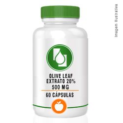 Olive Leaf Extrato 20% 500mg 60cápsulas - Seiva Manipulação | Produtos Naturais e Medicamentos