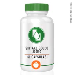 Shitake Gold® 200mg 60cápsulas - Seiva Manipulação | Produtos Naturais e Medicamentos