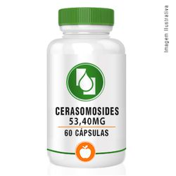 Cerasomosides 53,40mg 60cápsulas - Seiva Manipulação | Produtos Naturais e Medicamentos