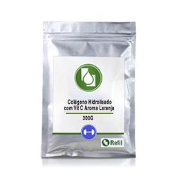 Colágeno Hidrolizado com Vit C aroma laranja 300g - Seiva Manipulação | Produtos Naturais e Medicamentos