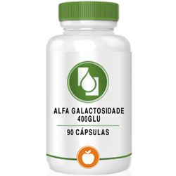 Alfa Galactosidade 400GalU 90cápsulas - Seiva Manipulação | Produtos Naturais e Medicamentos