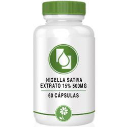 Nigella sativa extrato15% 500mg 60cápsulas - Seiva Manipulação | Produtos Naturais e Medicamentos