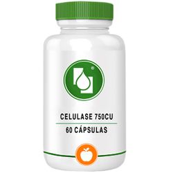 Celulase 750CU 60 cápsulas - Seiva Manipulação | Produtos Naturais e Medicamentos