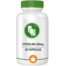 Citicolina 500mg 30 cápsulas - Seiva Manipulação | Produtos Naturais e Medicamentos