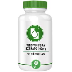 Vitis vinifera extrato 100mg 90cápsulas - Seiva Manipulação | Produtos Naturais e Medicamentos