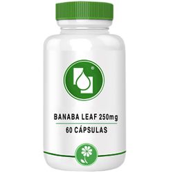 Banaba leaf 250mg 60cápsulas - Seiva Manipulação | Produtos Naturais e Medicamentos
