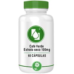 Café Verde extrato seco 100mg 60cápsulas - Seiva Manipulação | Produtos Naturais e Medicamentos