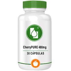 CherryPURE 480mg 30 cápsulas - Seiva Manipulação | Produtos Naturais e Medicamentos