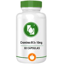Crominex ® 3+ 10mg 60cápsulas - Seiva Manipulação | Produtos Naturais e Medicamentos
