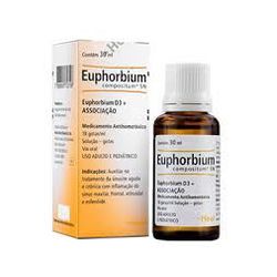 Euphorbium Comp Sn Gotas 30ml Heel - Seiva Manipulação | Produtos Naturais e Medicamentos